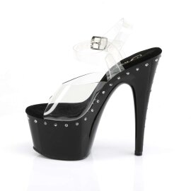 Pleaser ADORE-708LS Clear/Black