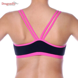 Dragonfly Top Nella S Black / Hot Pink