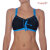 Dragonfly Top Nella S Black / Sky Blue