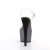 Pleaser ADORE-708OMBRE Clear/Silver-Black Ombre