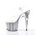 Pleaser ADORE-708SRS Clear/Silver SRS