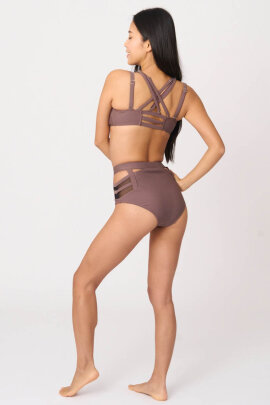 Zasha Polewear Top Charlotte Mahogany M