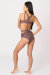 Zasha Polewear Top Charlotte Mahogany XL