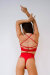 Pole Addict Shorts So Grr Red S