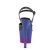 Pleaser ADORE-709BP Black Faux Leather/Blue-Purple Ombre