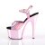 Pleaser ADORE-709HGCH Baby Pink Hologram/Baby Pink Chrome
