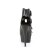 Pleaser DELIGHT-683 Black Faux Leather/Black Matte