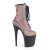 Pleaser FLAMINGO-1020REFL Rainbow Reflective/Black Matte
