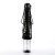 Pleaser FLAMINGO-1021 Black Patent/Clear