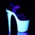 Pleaser FLAMINGO-808SW Clear/Neon White
