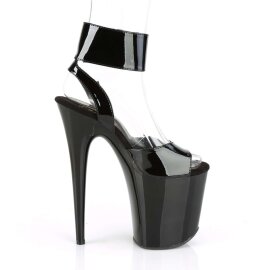 Pleaser FLAMINGO-891 Black Patent/Black