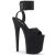 Pleaser FLAMINGO-891 Black Patent/Black