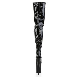 Pleaser INFINITY-4000 Black Stretch Patent/Black