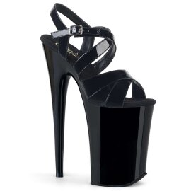 Pleaser INFINITY-997 Black Patent/Black