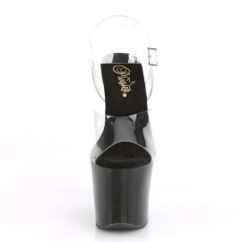 Pleaser LOVETHORN-708 Clear/Black