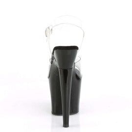Pleaser LOVETHORN-708 Clear/Black