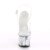 Pleaser SKY-308GF Clear/Silver Multi Glitter