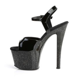Pleaser SKY-309MG Black/Black