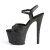 Pleaser SKY-309MMG Black Faux Leather/Black Matte