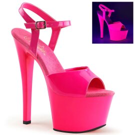 Pleaser SKY-309UV Neon Hot Pink/Hot Pink