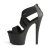 Pleaser SKY-369 Black Elastic Band/Black Matte