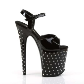 Pleaser STARDUST-809 Black Patent/Black