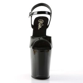 Pleaser XTREME-809 Black Patent/Black