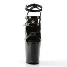 Pleaser XTREME-873 Black Patent/Black