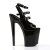 Pleaser XTREME-873 Black Patent/Black