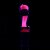 Pleaser XTREME-875TT Black Patent-Neon Hot Pink/Black