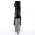 Pleaser ADORE-1008SQ Black Sequins/Dark Pewter Chrome EU-39 / US-9