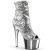Pleaser ADORE-1008SQ Silver Sequins/Silver Chrome EU-35 / US-5