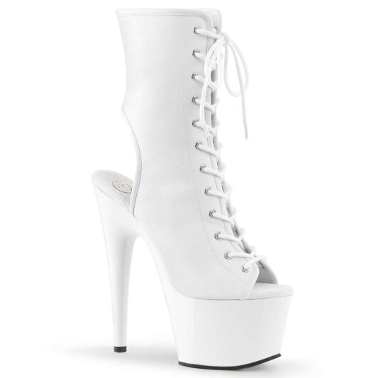Pleaser ADORE-1016 White Faux Leather/White EU-40 / US-10