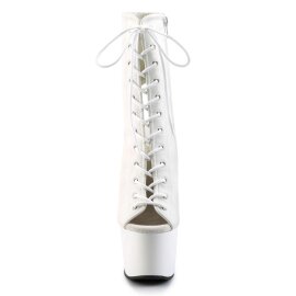 Pleaser ADORE-1016 White Faux Leather/White EU-40 / US-10