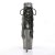 Pleaser ADORE-1017RSF Clear-Black/Dark Pewter Chrome EU-40 / US-10