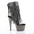 Pleaser ADORE-1017RSF Clear-Black/Dark Pewter Chrome EU-38 / US-8