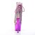 Pleaser ADORE-1017RSF Clear-Multi/Fuchsia Chrome EU-40 / US-10