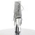 Pleaser ADORE-1017RSF Clear-Silver/Silver Chrome EU-40 / US-10