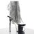 Pleaser ADORE-1017RSF Clear-Silver/Silver Chrome EU-38 / US-8