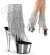 Pleaser ADORE-1017RSF Clear-Silver/Silver Chrome EU-39 / US-9