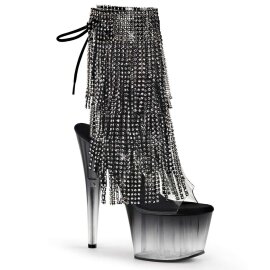 Pleaser ADORE-1017RSFT Clear-Black/Black EU-35 / US-5