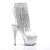 Pleaser ADORE-1017RSFT Clear-Silver/Silver EU-35 / US-5
