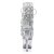 Pleaser ADORE-1017SQF Clear-Silver Holo/Clear EU-40 / US-10