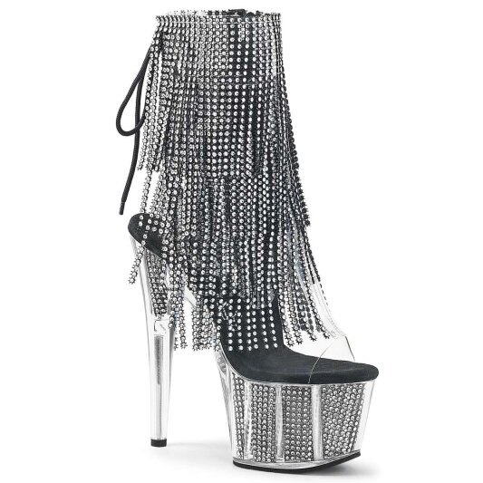 Pleaser ADORE-1017SRS Clear-Black RS/Black SRS EU-35 / US-5