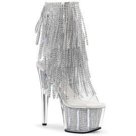 Pleaser ADORE-1017SRS Clear-Silver RS/Silver SRS EU-35 / US-5