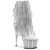 Pleaser ADORE-1017SRS Clear-Silver RS/Silver SRS EU-36 / US-6