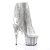 Pleaser ADORE-1017SRS Clear-Silver RS/Silver SRS EU-37 / US-7