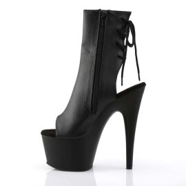 Pleaser ADORE-1018 Black Faux Leather/Black Matte EU-40 / US-10