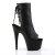 Pleaser ADORE-1018 Black Faux Leather/Black Matte EU-40 / US-10