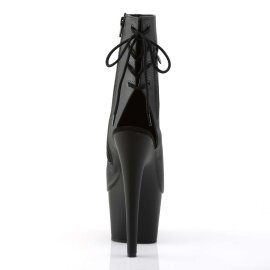Pleaser ADORE-1018 Black Faux Leather/Black Matte EU-39 / US-9